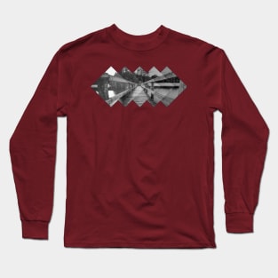 The Bridge Geometric Design Long Sleeve T-Shirt